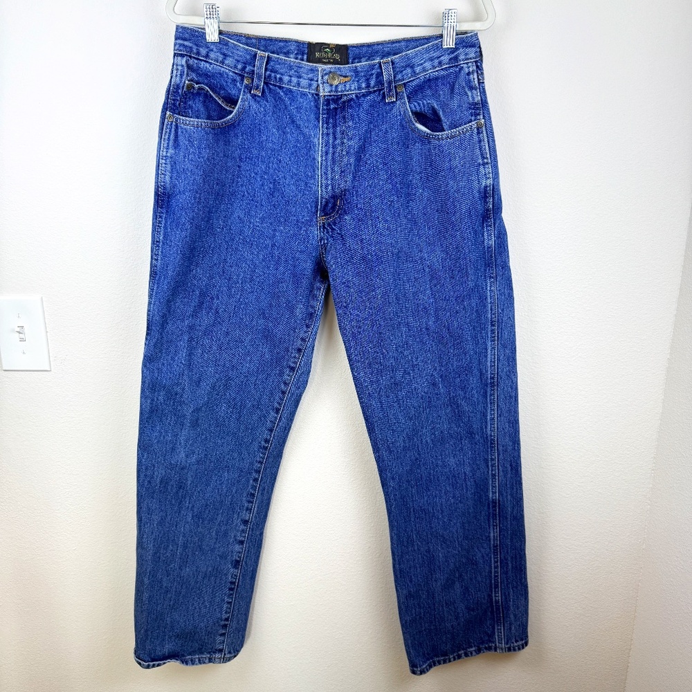 BASS PRO REDHEAD Denim Boot Cut Blue Jeans / Men's Size 34 x 30